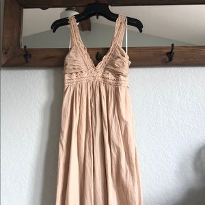 Free People Maxi Dress Embroidered Size Small